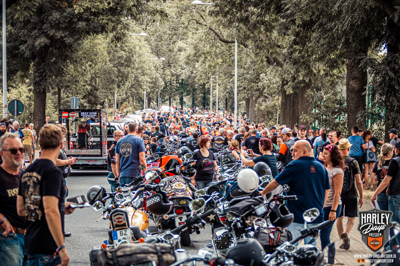 Harley Days Dresden 2019, Biker Parade