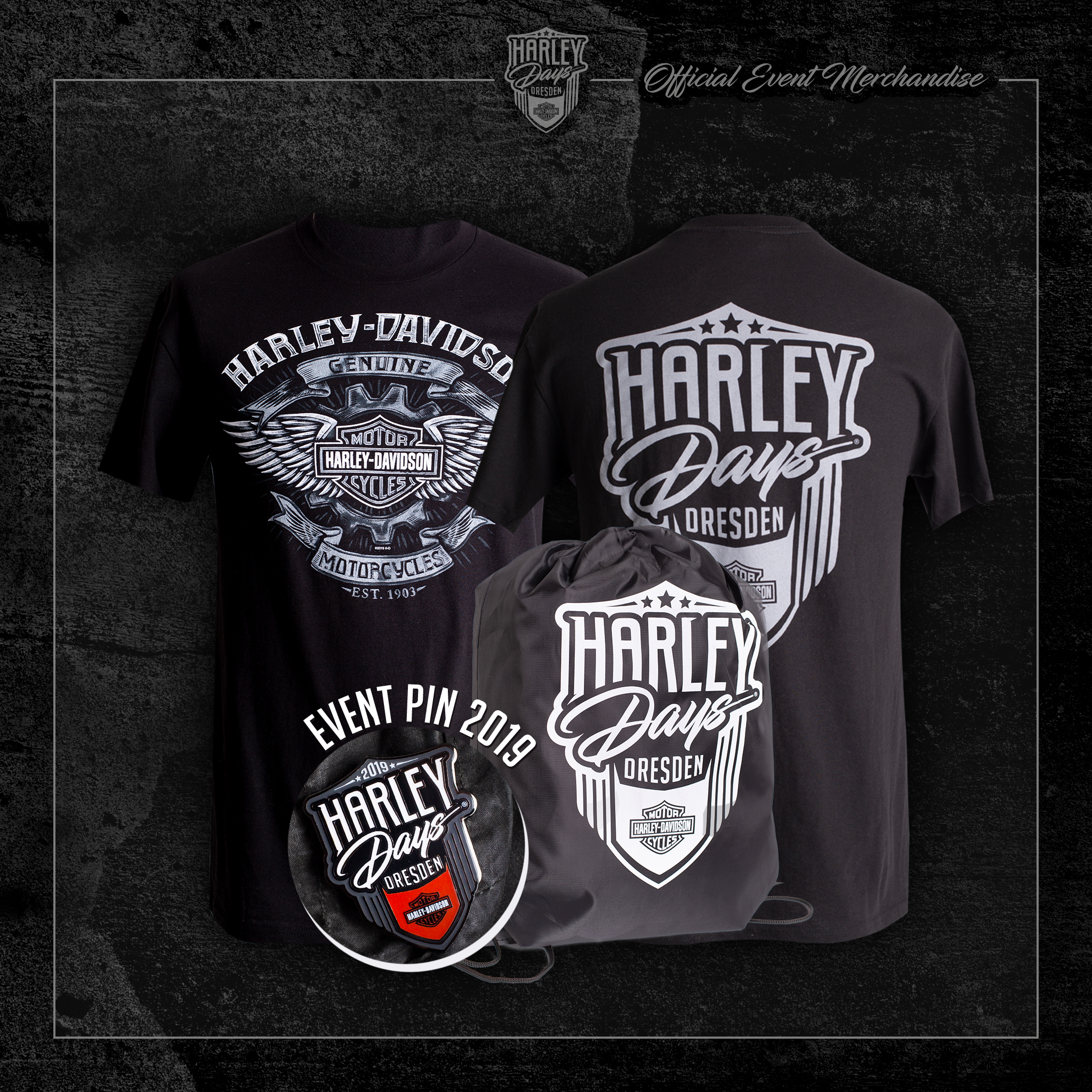 Harley Days Dresden 2019 Merchandise Bundle